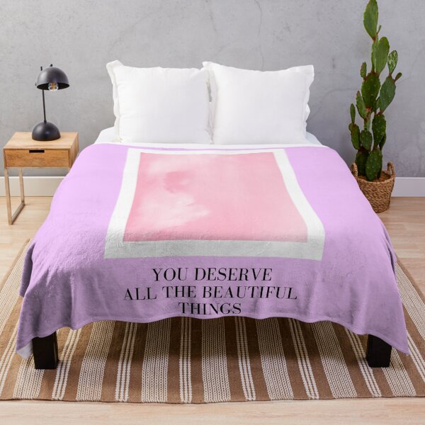 Item preview, You deserve all the beautiful things - PINK designed and sold by diamondqueenmindset.