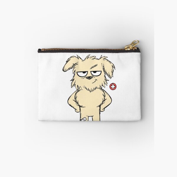 Item preview, Funny Dog Sticker — Donated. Didn't Even Flinch. Hero Pup Decal designed and sold by ryleemaxwell.