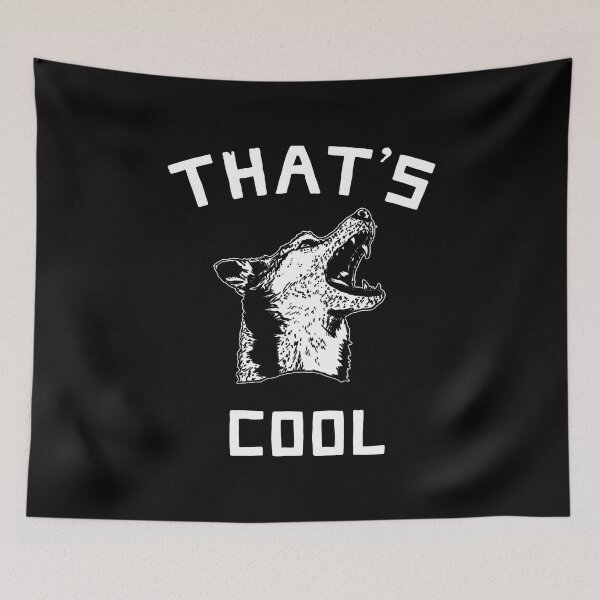 Item preview, That’s Cool Wolf designed and sold by KristiTaylorArt.