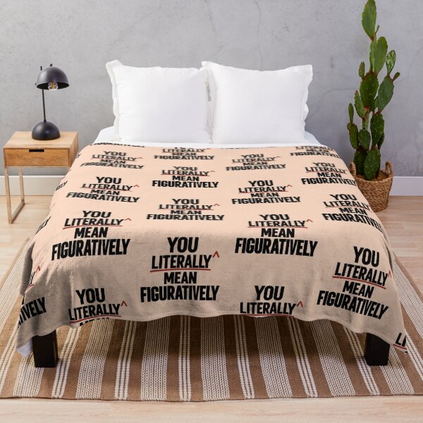 Item preview, You Literally Mean Figuratively – Minimalist Grammar Humor for Editors, Witty Birthday Gift designed and sold by Im-Ara.