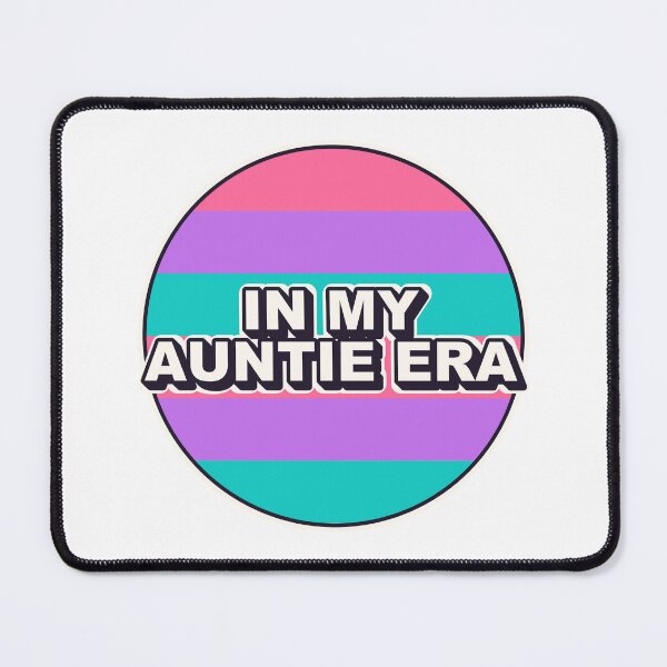 Item preview, In My Auntie Era Retro Shirt Sticker designed and sold by Alphakenon.