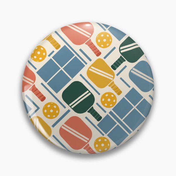 Item preview, Colorful Geometric Pickleball Paddle Pattern designed and sold by Apex Designs.