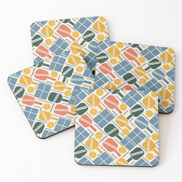 Item preview, Colorful Geometric Pickleball Paddle Pattern designed and sold by Apex Designs.