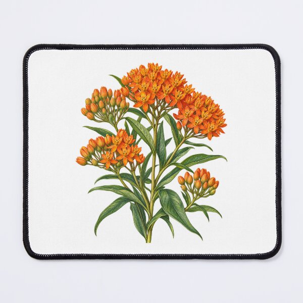 Item preview, Orange Butterfly Weed Botanical Illustration designed and sold by Apex Designs.