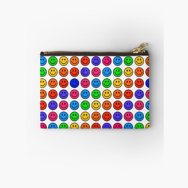 Item preview, Vibrant Colorful Smiley Face Pattern designed and sold by Retro-Siren.