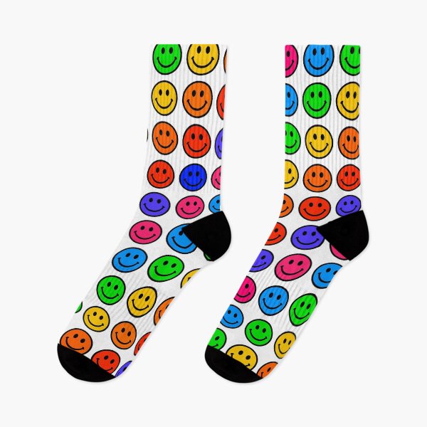 Item preview, Vibrant Colorful Smiley Face Pattern designed and sold by Retro-Siren.