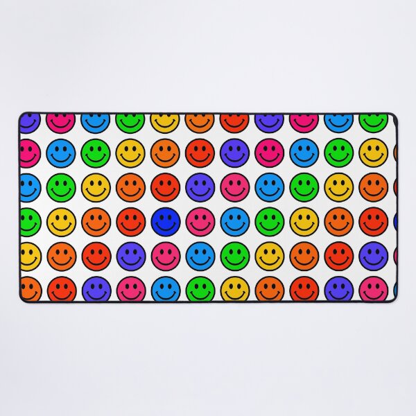 Item preview, Vibrant Colorful Smiley Face Pattern designed and sold by Retro-Siren.