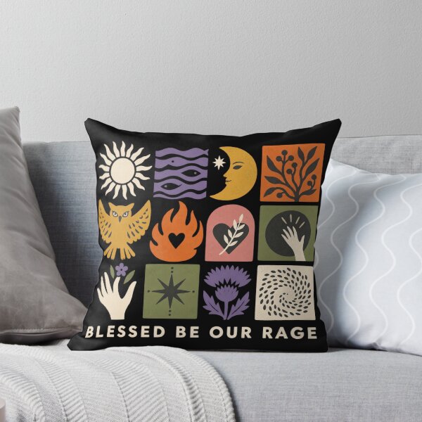 Item preview, Blessed Be Our Rage, Half Hope Half Rage, Feminist Female Rage Quote, Women Empowerment, Bold Activist Statement designed and sold by Quiajia.