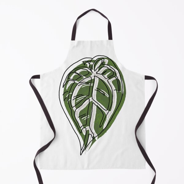 Item preview, Anthurium Crystallinum Leaf – Loose Colour Botanical Illustration designed and sold by Dyche Studio.