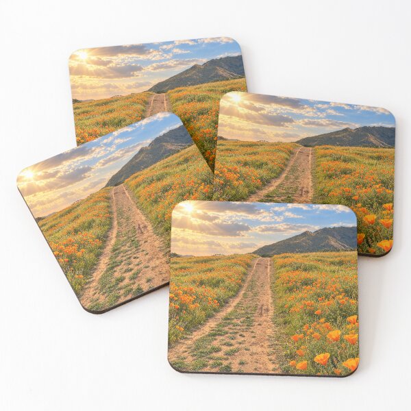 Item preview, Golden California Poppy Trail designed and sold by Kimberly Palmer.