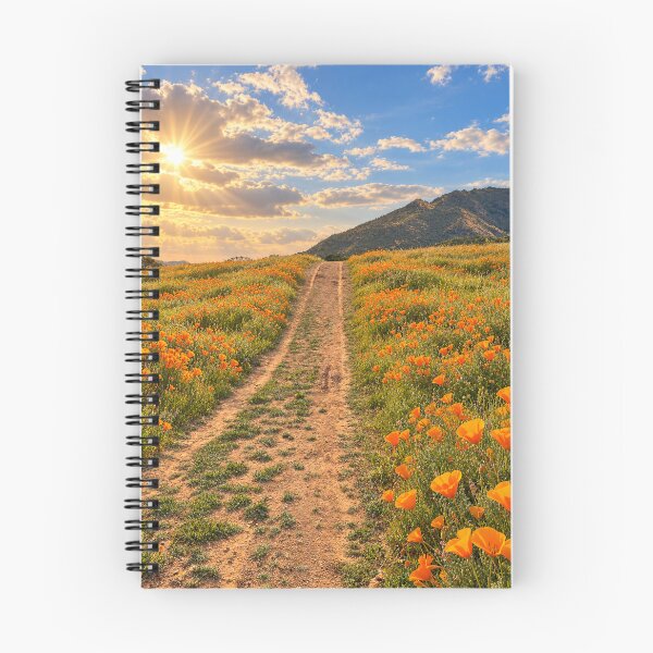 Item preview, Golden California Poppy Trail designed and sold by Kimberly Palmer.