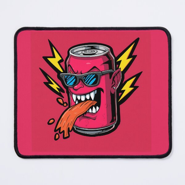 Item preview, Cool Vampire Soda Can Retro Streetwear Cartoon Art designed and sold by Swizzy2vore.