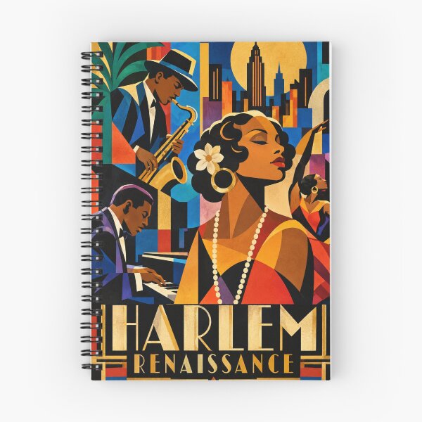 Aperçu de l'œuvre Renaissance de Harlem - Art déco - Âge du jazz créée et vendue par Myra365Art.