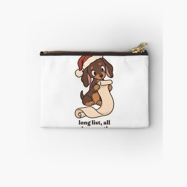 Item preview, Dachshund Christmas Long List All Nice Mostly designed and sold by OuqCreations.