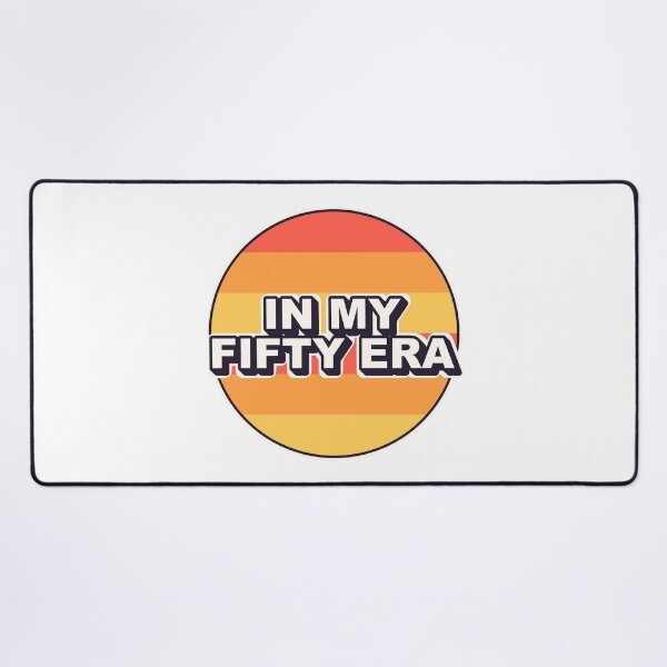 Item preview, In My Fifty Era Retro Shirt Sticker designed and sold by Alphakenon.