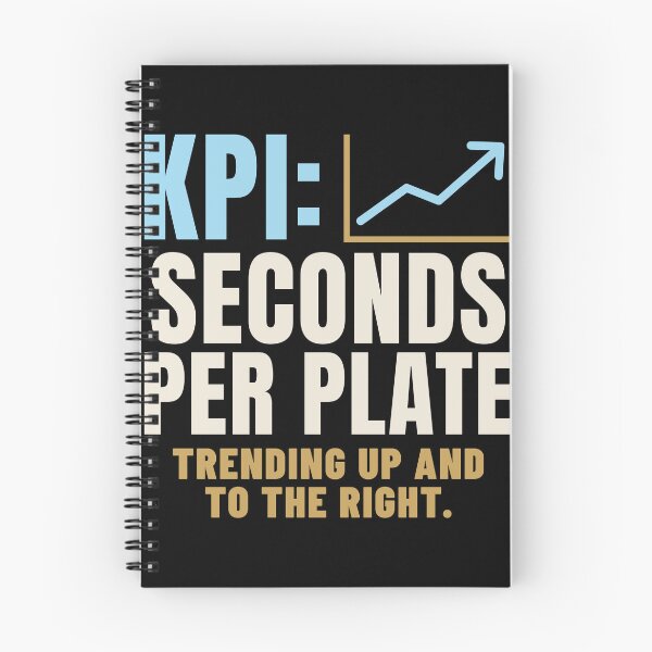 Item preview, KPI Seconds Per Plate Data Analyst Humor designed and sold by T-J-WHATEVER.