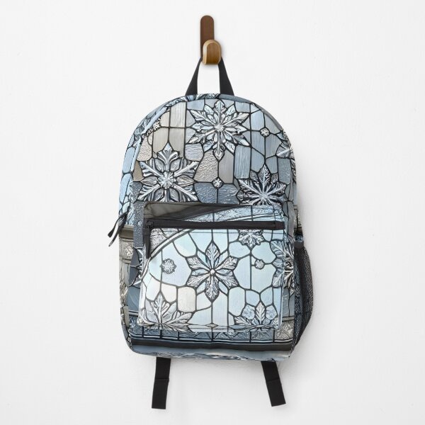 Item preview, Stained Glass Snowflake Pattern Mosaic designed and sold by Sybille-Yates.