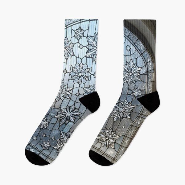 Item preview, Stained Glass Snowflake Pattern Mosaic designed and sold by Sybille-Yates.