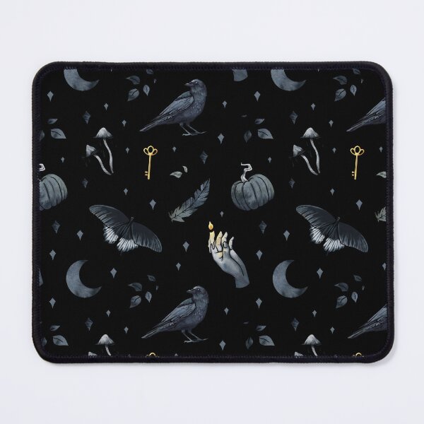 Item preview, Gothic pattern on black designed and sold by Ellen Wilberg.