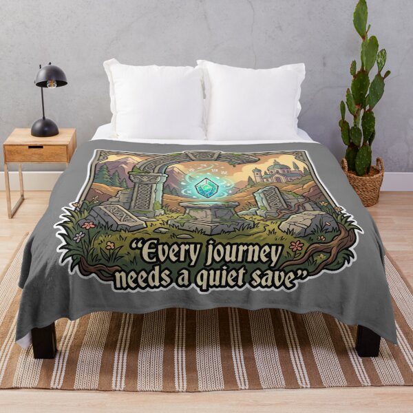 Item preview, Glowing Crystal Magical RPG Save Point Sanctuary designed and sold by KhAIa Reeve Art Studio.