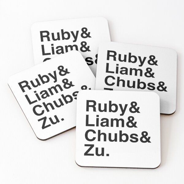 Item preview, Ruby  Liam  Chubs  Zu. designed and sold by matthew-lopez.