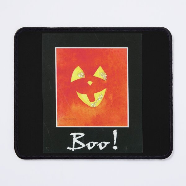 Item preview,  Pumpkin Face Boo! Original watercolor. designed and sold by aswoa.
