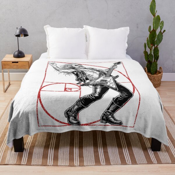 Item preview, Guitarist Electric Guitar Player Fibonacci Spiral Geometry designed and sold by GrandeDuc.