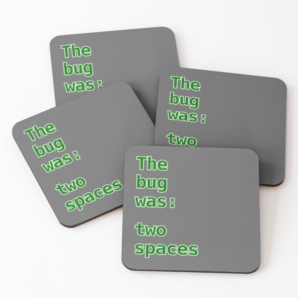 Item preview, The bug was: two spaces designed and sold by LittleGreyMan2026.