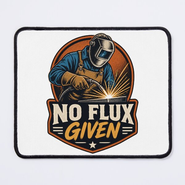 Item preview, No Flux Given Funny Welding Pun Design for Welders ⭐⭐⭐⭐⭐ designed and sold by Trendish _LY.