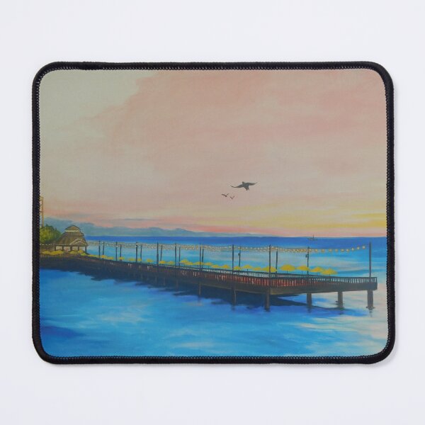 Item preview, Sunset Pier Tiki Bar Key West Florida designed and sold by LloydDobsonArt.