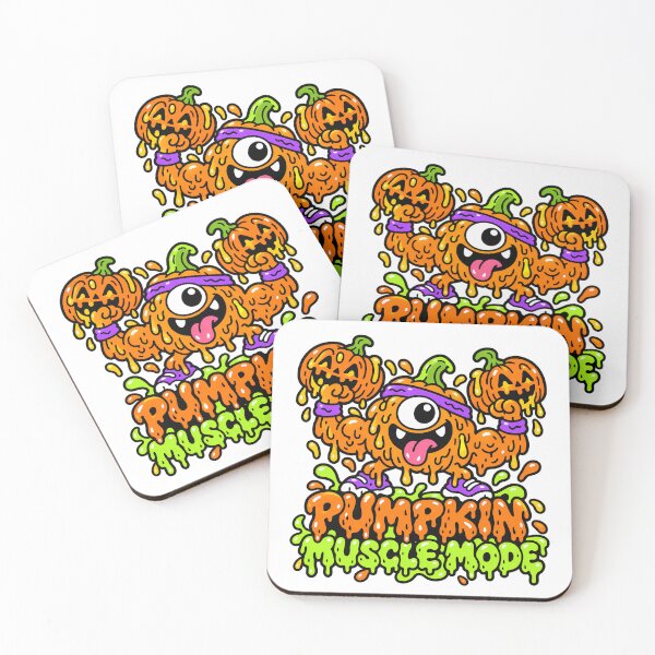 Item preview, Pumpkin Muscle Mode Funny Halloween Workout designed and sold by Thai Vibe Studio.