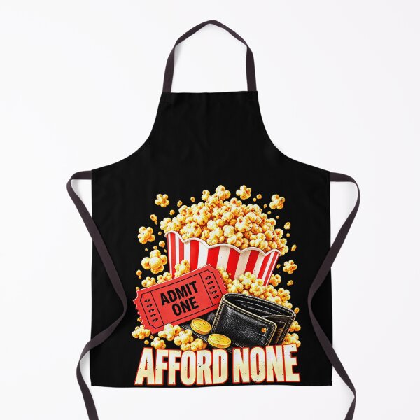 Item preview, Afford None Popcorn Movie Night Humor designed and sold by elderberry.