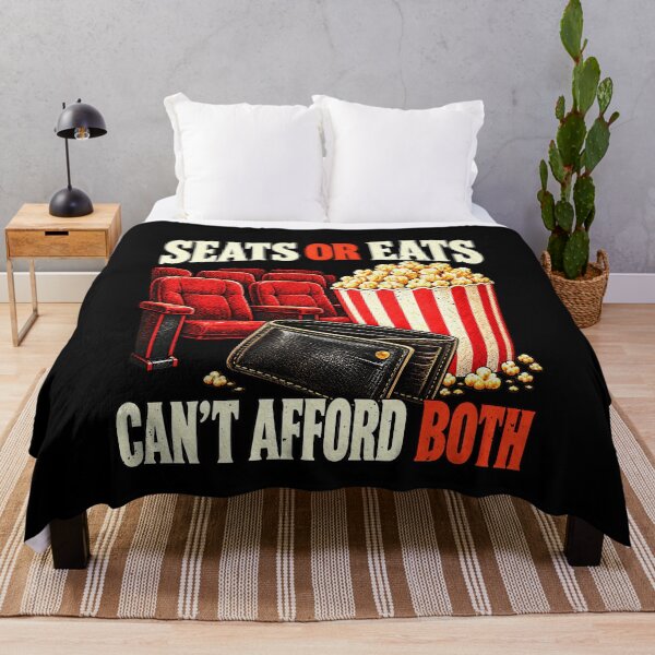 Item preview, Can't Afford Both Seats and Snacks Movie Joke designed and sold by elderberry.