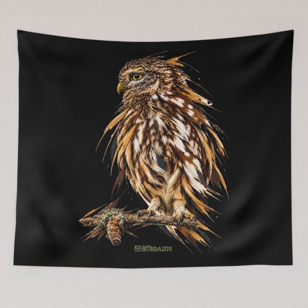 Item preview, Little Owl Photo - Graffiti designed and sold by BIMBAZOS.