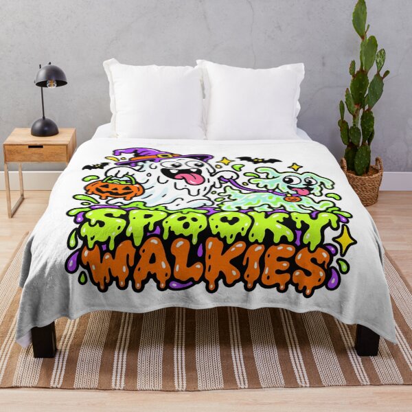 Item preview, Spooky Walkies Cute Ghost Dog Halloween designed and sold by Thai Vibe Studio.