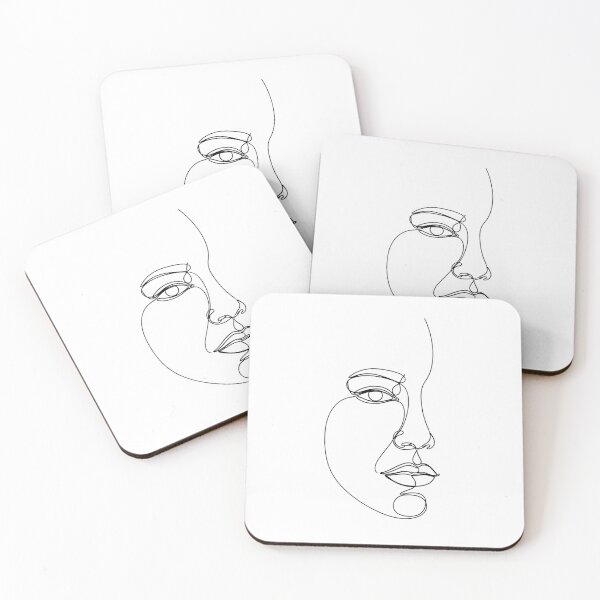 Item preview, Minimalist Continuous Line Face Portrait designed and sold by Apex Designs.