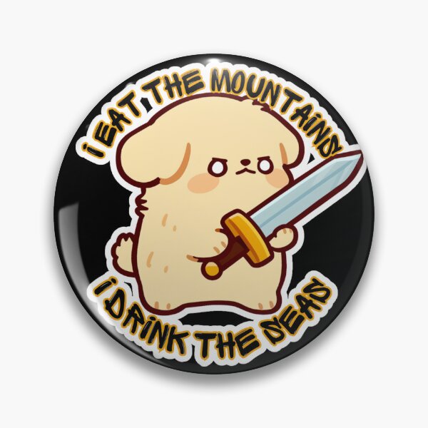 Item preview, Bravik Dawnchew - i eat the mountains, i drink the seas designed and sold by Newdlebobs.