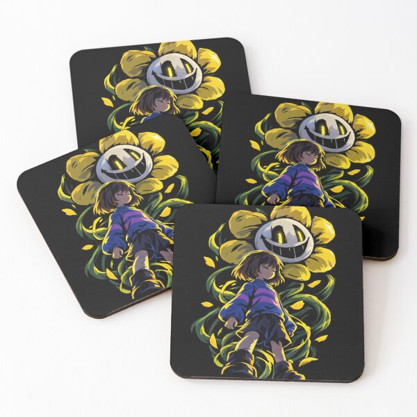 Item preview, Frisk and Flowey Undertale indie game nostalgia designed and sold by · GAMING SOUL ·.