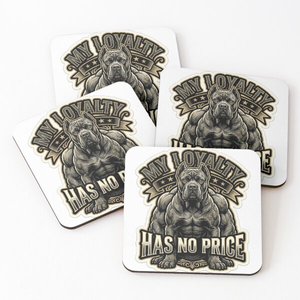 Item preview, Loyalty Until The Bitter End Cane Corso designed and sold by Untamed Paws.