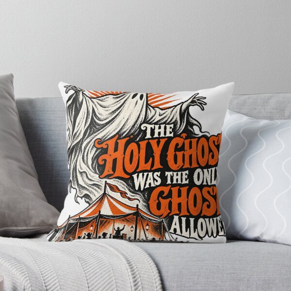 Item preview, The Holy Ghost Was The Only Ghost Allowed Funny Exvangelical Halloween Shirt designed and sold by GloryandFame.