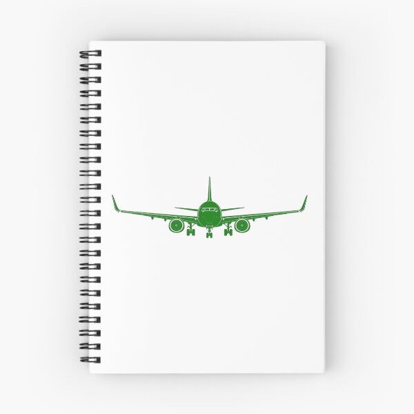 Item preview, Boeing 737 Aircraft Green Silhouette  designed and sold by Aviation Sticker Shop.