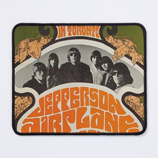 Item preview, Jefferson Airplane Original Custom Vintage Music Band Tee Unique Poster Wall Art designed and sold by Cool Robot Bro..