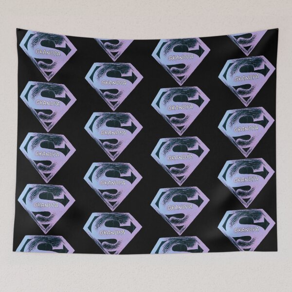 Item preview, Super Grandpa, scratchboard art, human made meme designed and sold by GiSilver.