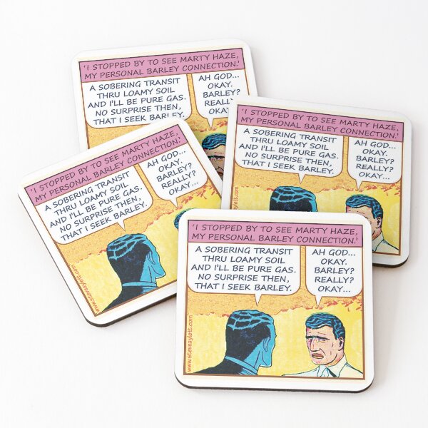Item preview, Barley Encounter from Steve Aylett's HYPERTHICK comic designed and sold by AylettClobber.