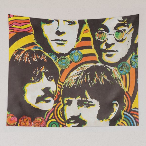 Item preview, The Beatles Original Custom Vintage Music Band Tee Unique Poster Wall Art designed and sold by Cool Robot Bro..