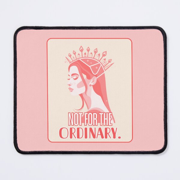 Item preview, Not for the Ordinary | Bold Feminine Quote Art designed and sold by Magic Love Art Print.