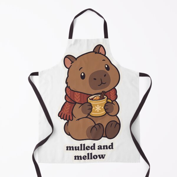 Item preview, Cozy Capybara Mulled and Mellow Christmas designed and sold by OuqCreations.