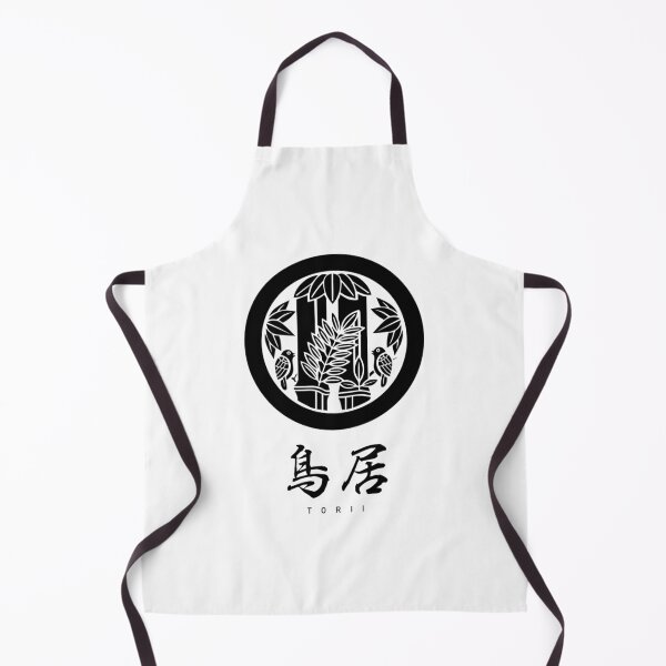 Item preview, Escudo de la familia del clan Torii Kamon - Versión con título en negro designed and sold by konra-dmarek.