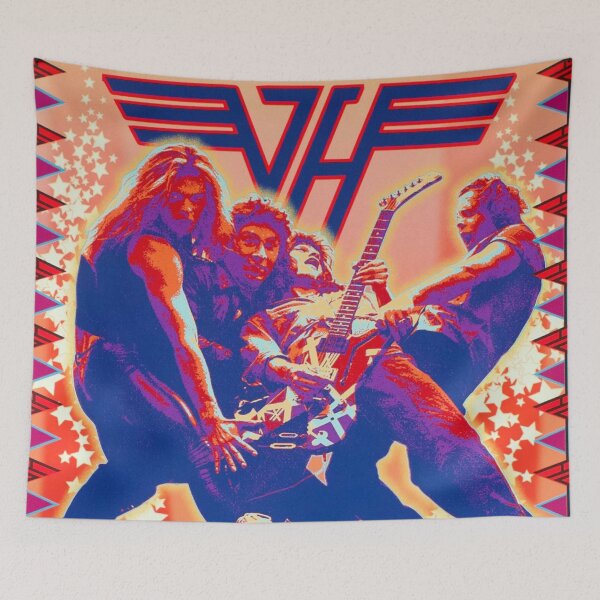 Item preview, Van Halen Original Custom Vintage Music Band Tee Unique Poster Wall Art designed and sold by Cool Robot Bro..