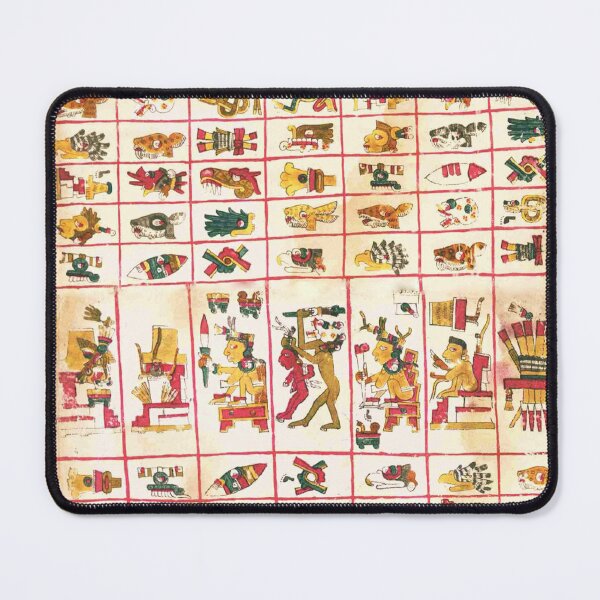 Item preview, Codex Borgia – Ancient Manuscript - Pre-Columbian Mesoamerican Art designed and sold by Prepress.